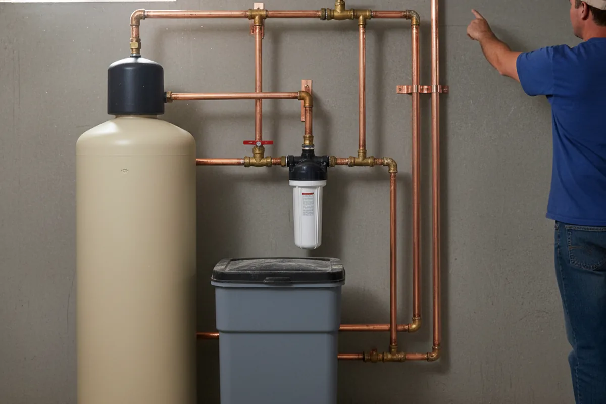 Whole-house water treatment system installed in Minetto